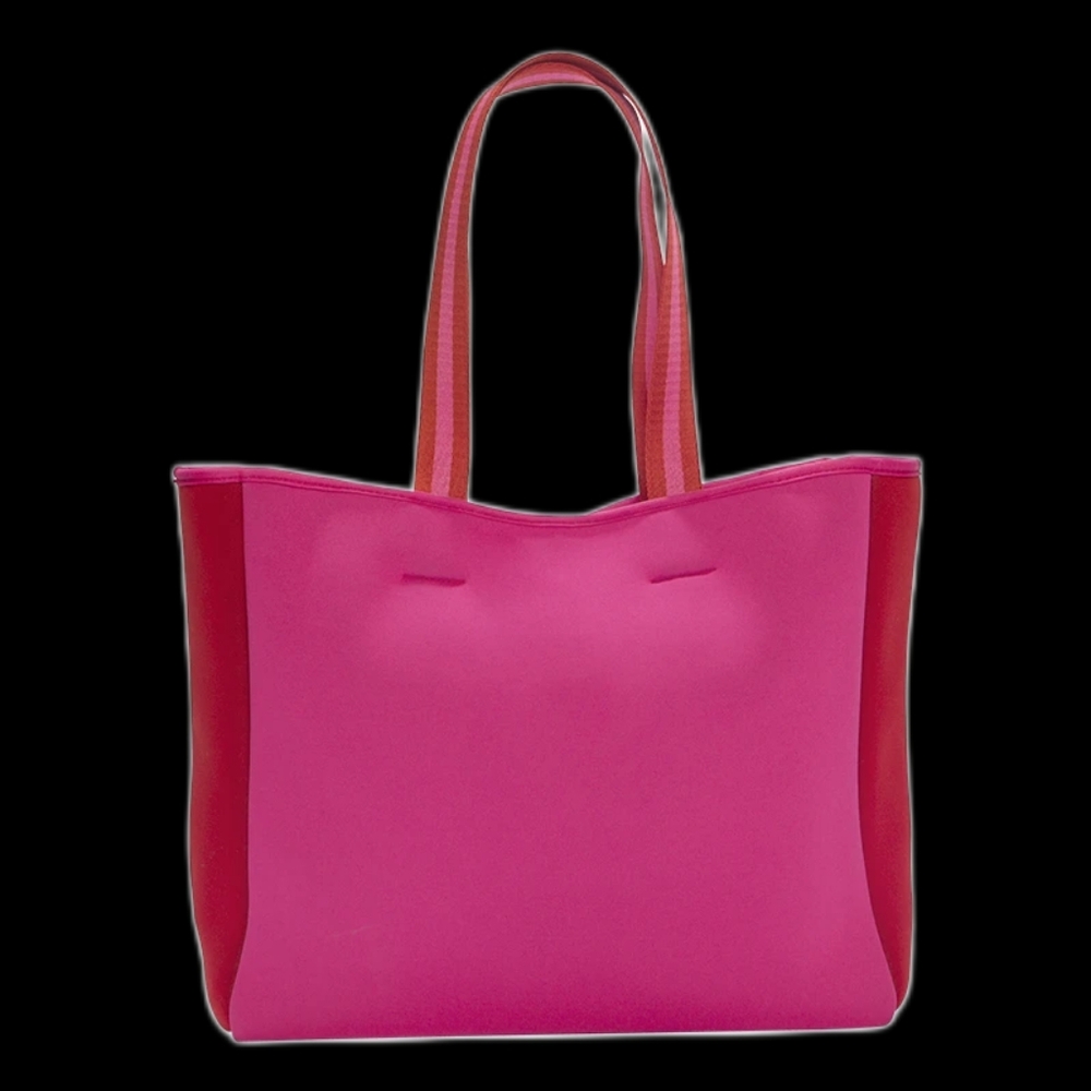 Summersalt The Perfect Beach Tote Bag Pink Red